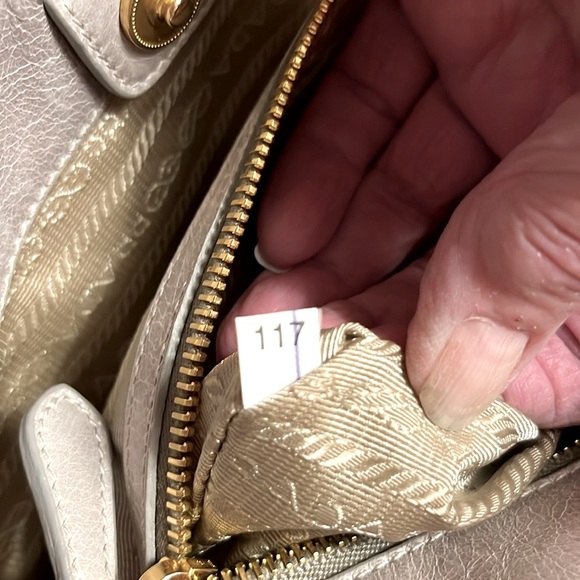Reserved @kiraewong Authentic Prada Napa Leather Bag Milan - Picture 2 of 16